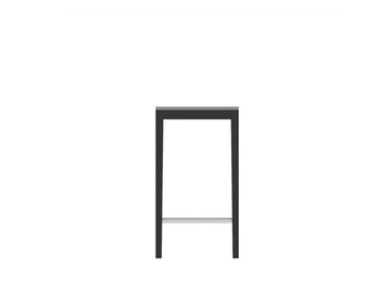 RDL BQ7299 - Oak stool with footrest by Andreu World - view 3